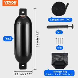 VEVOR Boat Fenders - Odbojnik łodzi