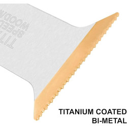 EZARC 3szt tytanowy multitool ostrze do drzewa, metalu i ciezkich materialow