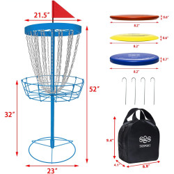 Koszyk Golfowy Disc z tarczami