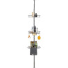 Jangois Grey Shower Caddy