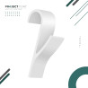 ProjectFront Zestaw 8 wieszaków na ręczniki
