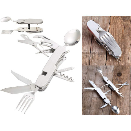 Semptec Urban Survival Technology – Scyzoryk z Widelcem 14 w 1