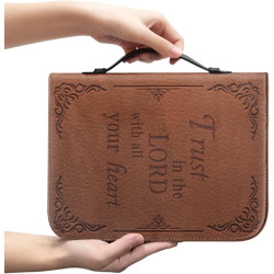 ZIATUBLES – Eleganckie etui na Biblię z uchwytem