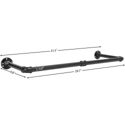 HOOBRO Wall-Mounted Clothes Rack