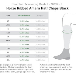 Horze Amara Synthetic Mini Chaps XL