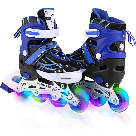 WeSkate – Komfortowe Regulowane Rolki Wrotki | Rozmiar: 35-38