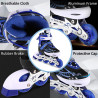 WeSkate – Komfortowe Regulowane Rolki Wrotki| Rozmiar: 39-42