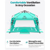 OutdoorMaster Namiot plażowy z technologią Dark Shelter