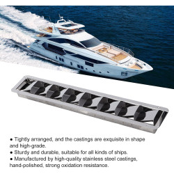 Blind for Boats – Kratka wentylacyjna marine z nierdzewki (8 szczelin)