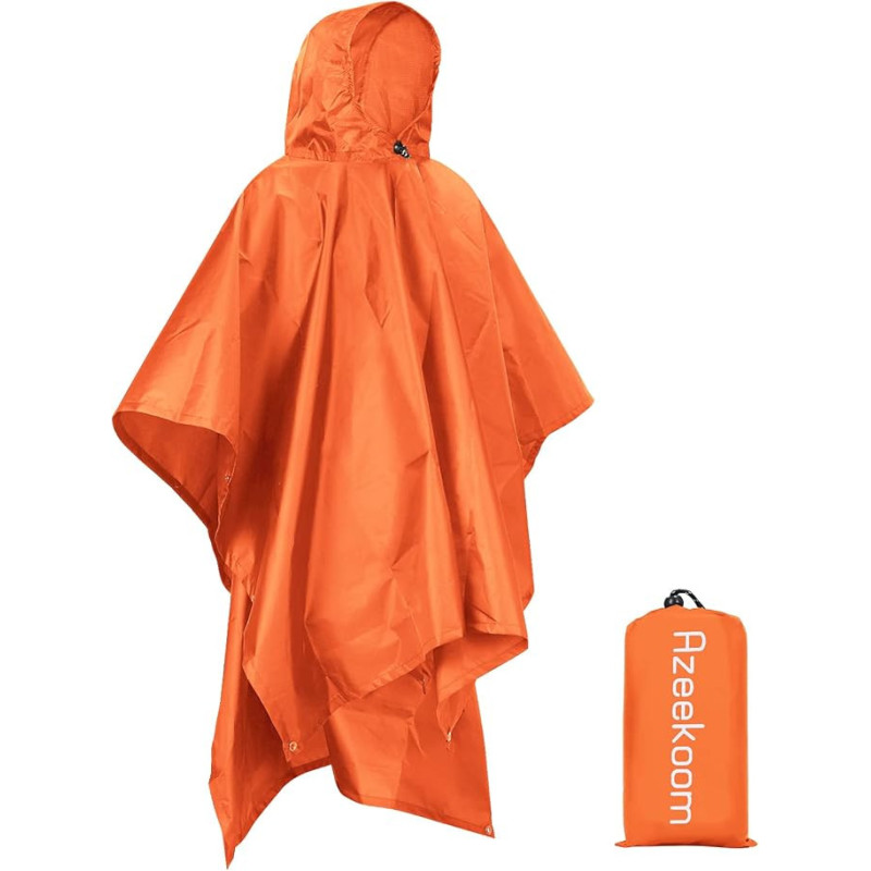 Azeekoom Wielofunkcyjne Poncho Przeciwdeszczowe 3w1 Azeekoom Wielofunkcyjne Poncho Przeciwdeszczowe 3w1