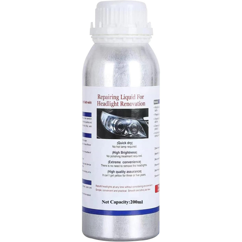 Płyn do regeneracji reflektorów samochodowych 200 ml