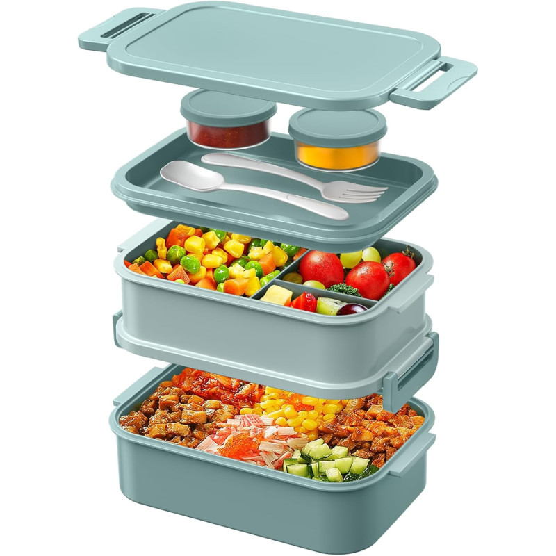WayEee Bento Box – Pojemnik śniadaniowy 2130 ml