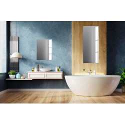 Zalena Lustro samoprzylepne do drzwi 60 x 80 cm
