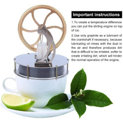 Fictory Silnik Stirlinga o niskiej temperaturze