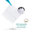Winner Medical – Zestaw 200 szt. nasączonych gazików alkoholowych 75% etanol, 4-warstwowe, bawełna 100%, 6 x 6 cm